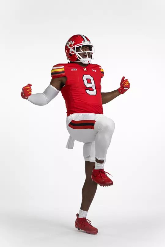 Tight End Dorian Fleming (#9)
Photos from Football Content Photoshoot at Jones-Hill House in College Park, MD on Monday, Jun. 15, 2026.
Kevin Snyder/Maryland Terrapins