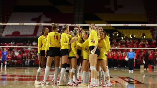 Maryland huddles against UCLA