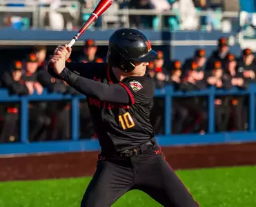 Catcher Rylen Stockton (10)
Maryland Terrapins Baseball vs UNC Wilmington Seahawks at Alumni Field in Wilmington, NC on Friday, Feb. 13, 2026. Kate Eagen/Maryland Terrapins