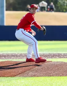 Left-Handed Pitcher Joseph Fredericks (17)
Maryland Terrapins Baseball vs UNC Wilmington Seahawks at Alumni Field in Wilmington, NC on Saturday, Feb. 14, 2026. Kate Eagen/Maryland Terrapins