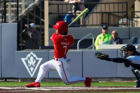 Utility Player Antonio Morales (7)
Maryland Terrapins Baseball vs UNC Wilmington Seahawks at Alumni Field in Wilmington, NC on Saturday, Feb. 14, 2026. Kate Eagen/Maryland Terrapins