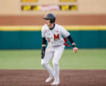 Infielder Ty Kaunas (5)
Maryland Terrapins Baseball vs Georgetown Hoyas at Bob "Turtle" Smith Stadium in College Park, MD on Tuesday, Feb. 17, 2026. Kevin Snyder/Maryland Terrapins