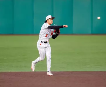 Utility Player David Mendez (9)
Maryland Terrapins Baseball vs Georgetown Hoyas at Bob "Turtle" Smith Stadium in College Park, MD on Tuesday, Feb. 17, 2026. Kevin Snyder/Maryland Terrapins
