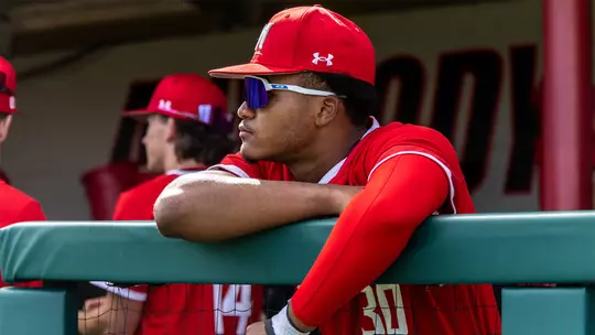 Paul Jones II in the Maryland baseball dugout