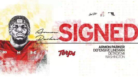 Armon Parker signing graphic