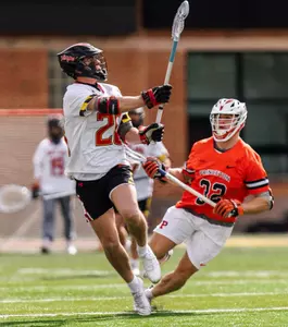 Face-Off Specialist Jonah Carrier (28)
Maryland Terrapins Men's Lacrosse vs Princeton Tigers at SECU Stadium in College Park, MD on Saturday, Feb. 21, 2026.
Austin DeSisto/Maryland Terrapins