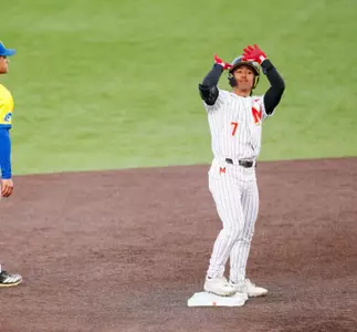 Utility Player Antonio Morales (7)
Maryland Terrapins Baseball vs Delaware Fightin' Blue Hens at Bob "Turtle" Smith Stadium in College Park, MD on Tuesday, Feb. 24, 2026.
Grayson Belanger/Maryland Terrapins