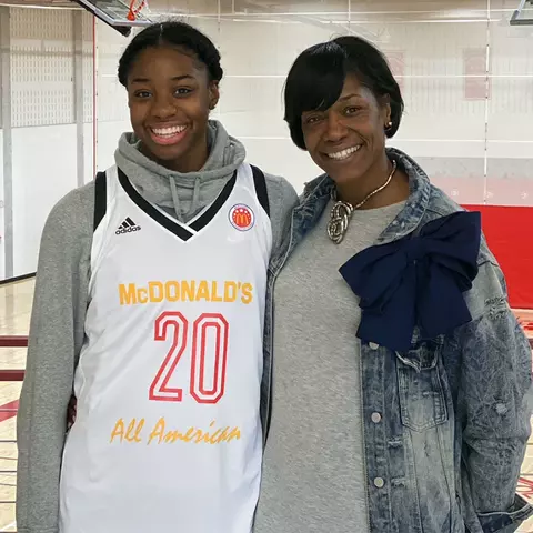 Mir McLean and her mom