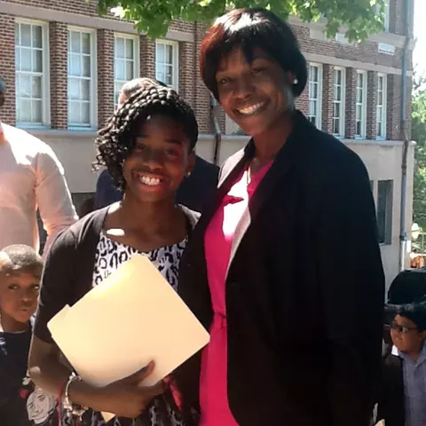 Mir McLean and her mom