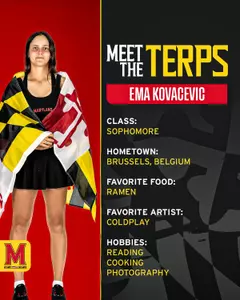 Meet the Terps: Emma Kovacevic