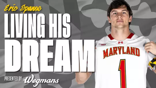 From Eighth-Grade Commitment to No. 1 Jersey: Eric Spanos Living His Maryland Lacrosse Dream