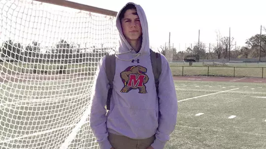 Eric Spanos as an eighth-grader in 2017