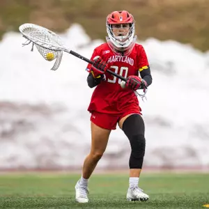 JJ Suriano picks up a ground ball against Saint Joseph's