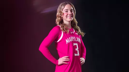 Addi Mack pink uniform posed