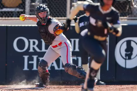 Catcher/Utility Player Zayda Rocke (6)
Maryland Terrapins Softball vs UCF Knights at UCF Softball Complex in Orlando, FL on Sunday, Feb. 8, 2026.
Jon Rose
