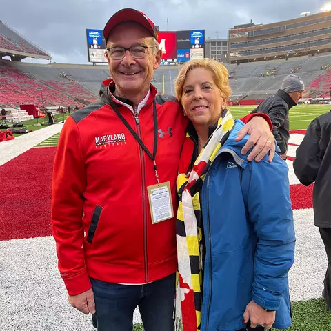 Martin & Tricia Green at SECU Stadium