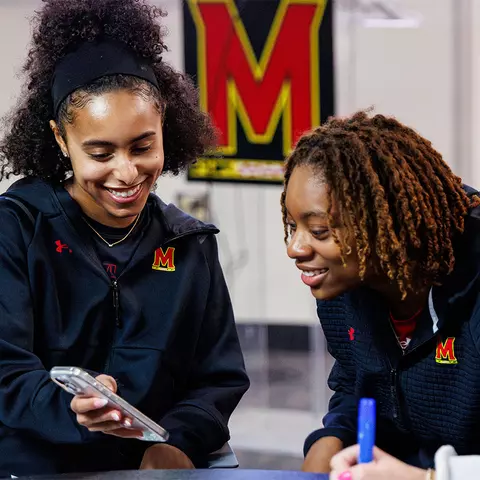 Maryland student-athletes participating in the the 2026 Maryland Made Leadership Academy program