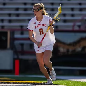 Lauren LaPointe against James Madison at SECU Stadium