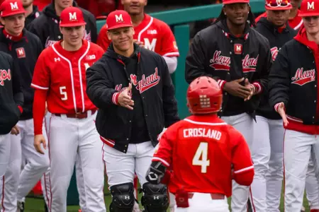 Catcher Franklin Pichardo Jr. (21)
Maryland Terrapins Baseball vs Purdue Boilermakers at Bob "Turtle" Smith Stadium in College Park, MD on Sunday, Mar. 15, 2026. Kevin Snyder/Maryland Terrapins
