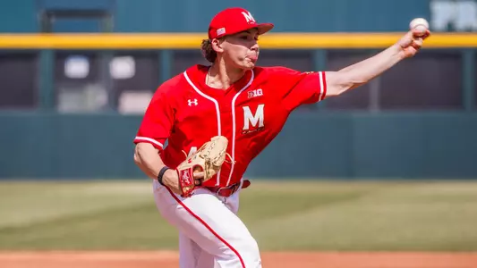 Austin Weiss pitching at UCLA