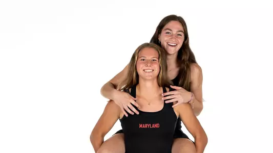 Magdalena Baniak and Lucia Donnelly Striking a pose