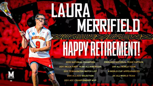 Laura Merrifield happy retirement graphic