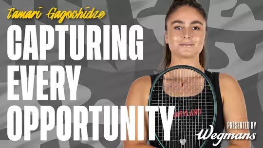 Capturing Every Opportunity: Tamari Gagoshidze’s Well-Rounded College Journey