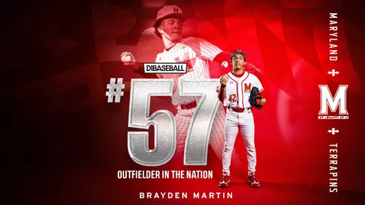 Brayden Martin Graphic - #57 Outfielder in the nation by D1Baseball
