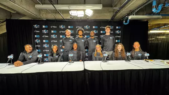Photo of Jasmine Sharps during the CBS Sports Immersion Program.