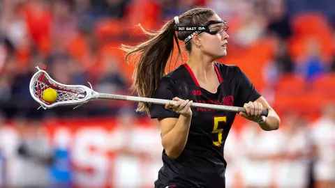 Kayla Gilmore in action at Syracuse