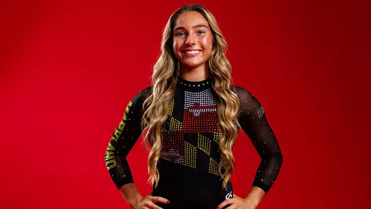 Charlotte Ritchey Posed Red Background