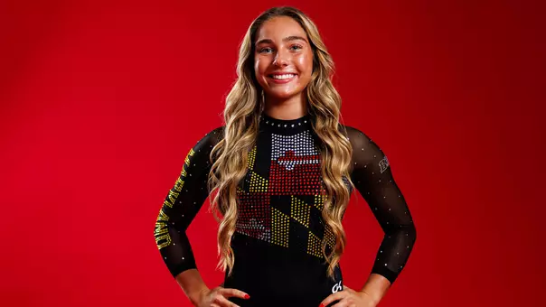 Charlotte Ritchey Posed Red Background