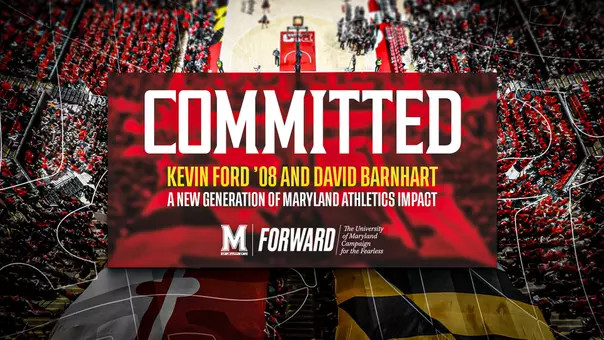 Kevin Ford and David Barnhart Become 1856 Society’s Youngest Athletics Donors, Sixth Maryland Athletics Letterwinners Members