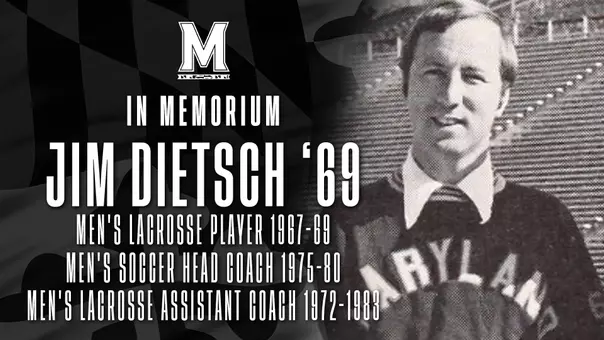 In Memoriam graphic remembering Jim Dietsch