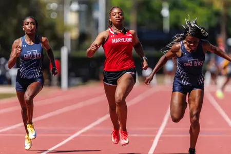 Victoria Teasley competes at the UCF Black and Gold Challenge