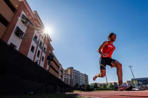 Mehdi Guerrah competes at the UCF Black and Gold Challenge