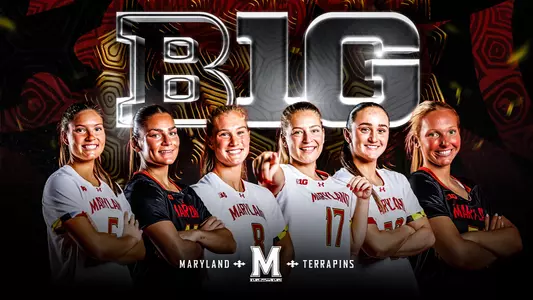 2026 Maryland Women's Lacrosse Big Ten Awards Graphic