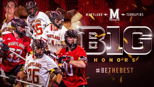 All-Big Ten Lacrosse Graphic