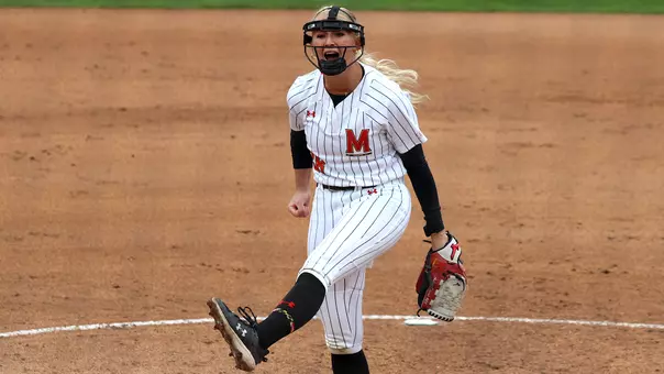 Aubrey Wurst Pitches Against Michigan State