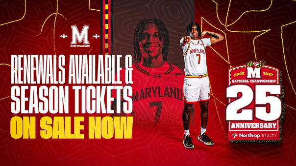 2026-27 Men's Basketball Season Tickets On Sale Graphic
