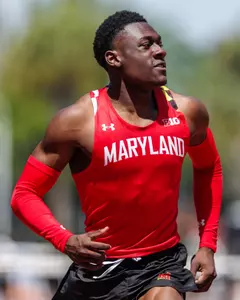 Justin DeVaughn competes at the UCF Black and Gold Meet