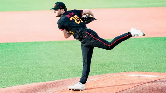 Evan Smith Pitches Against Ohio State