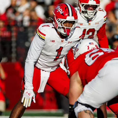 Daniel Wingate preparing to make a play