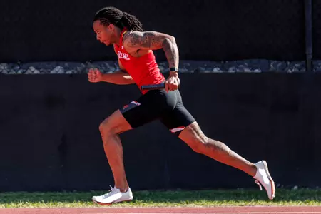 Mykel Morman Competes at the UCF Black and Gold Meet