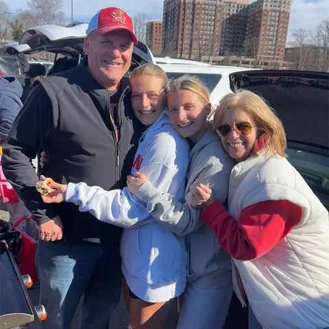 Maddy Sterling with her family