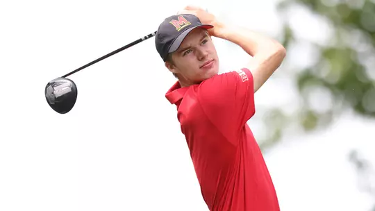 Emil Riegger watching a drive