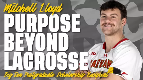 Mitchell Lloyd Recognized With Post-Grad Scholarship By Big Ten