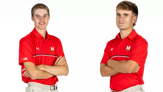 Emil Riegger and Will Gregware posed