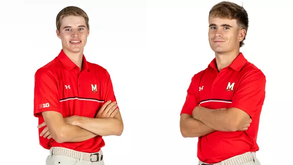 Emil Riegger and Will Gregware posed
