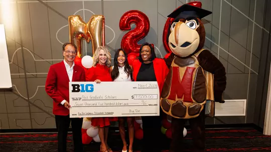 Ava Morales Recognized With Post-Grad Scholarship By Big Ten